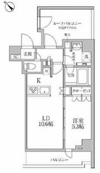 レジディア文京本郷Ⅲの物件間取画像